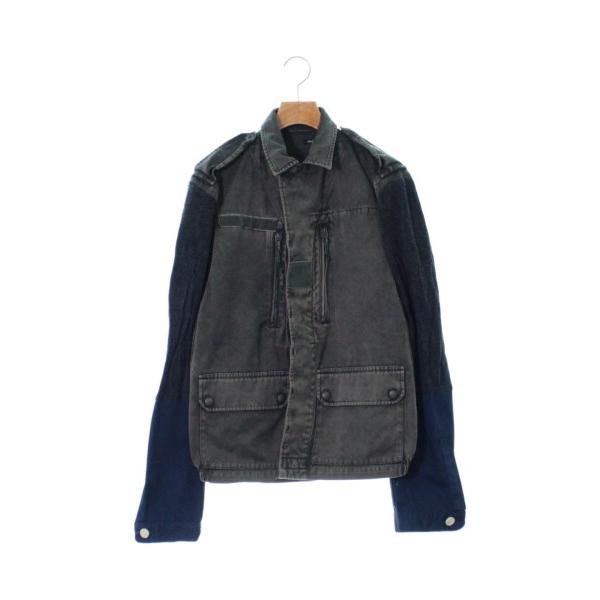 GILET ミリタリーブルゾン メンズ ジレ 中古　古着