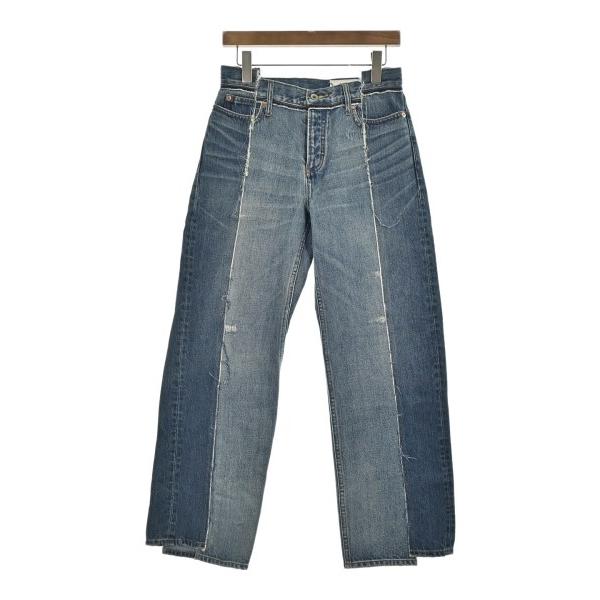 BIT BLUE デニムパンツ レディース ビットブルー 中古　古着