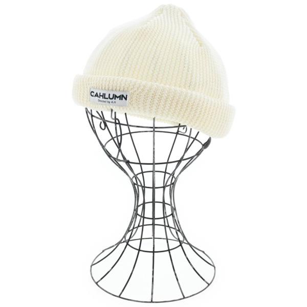 CAHLUMN ニットキャップ・ビーニー メンズ カウラム 中古　古着