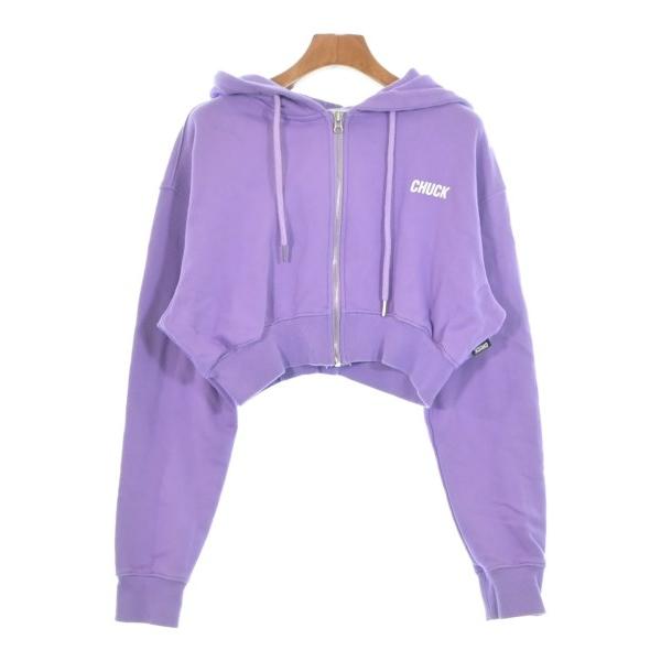 CHUCK パーカー レディース チャック 中古　古着