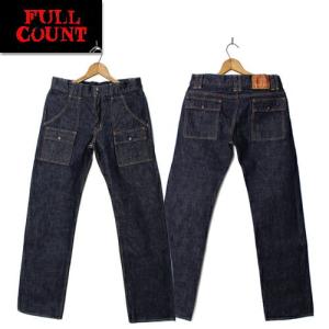 フルカウント FULL COUNT ジーンズ 1246 BUSH PANTS ブッシュパンツ 13.7オンス ジンバブエコットン デニム インディゴ ボトム Gパン ストレート アメカジ