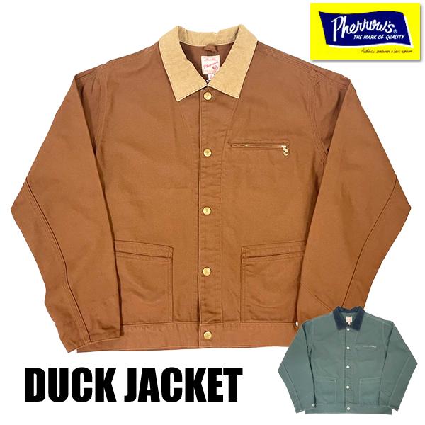 フェローズ Pherrow's ダック ジャケット 25W-PDDJ1 ワークジャケット シンプル ...