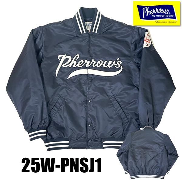 フェローズ Pherrow's スタジャン 25W-PNSJ1 スタジアムジャンパー ジャケット 中...