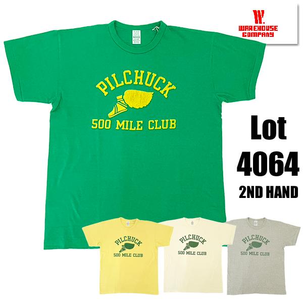 ウエアハウス WAREHOUSE Tシャツ Lot 4064 PILCHUCK セコハンT 2ND ...