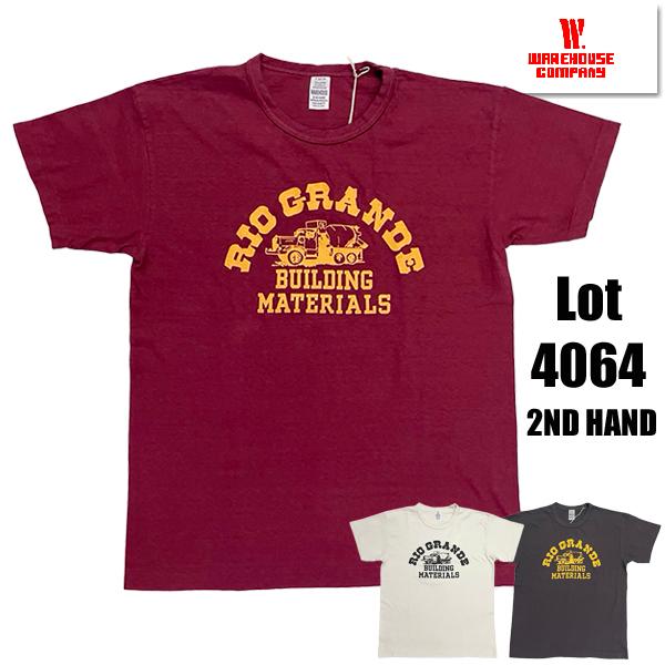 ウエアハウス WAREHOUSE Tシャツ Lot 4064 RIO GRANDE セコハンT 半袖...