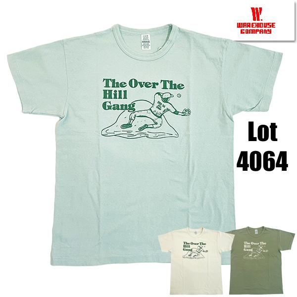 ウエアハウス WAREHOUSE Tシャツ Lot 4064 THE OVER THE HILL G...