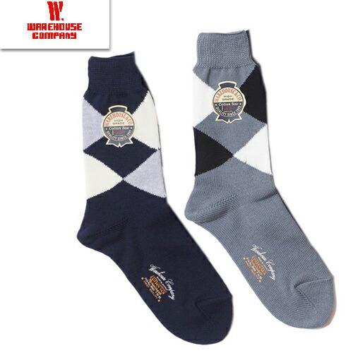 ウエアハウスWAREHOUSE 靴下 Lot 5237 ARGYLE ZOKKI SOCKS アーガ...
