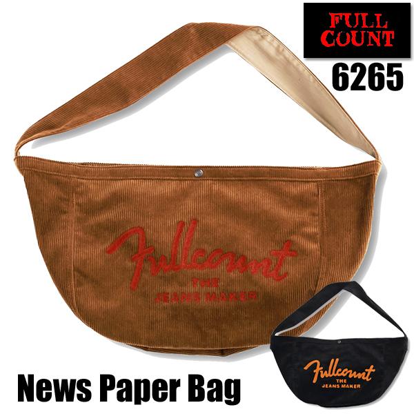 フルカウント FULL COUNT ニュースペーパーバッグ 6265 News Paper Bag ...