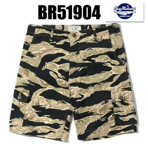 バズリクソンズ BUZZ RICKSON'S ゴールドタイガーカモカーゴショーツ BR51904 GOLD TIGER PATTERNS SHORTS ショートパンツ ハーフパンツ 半パン ミリタリー｜ragtim-store