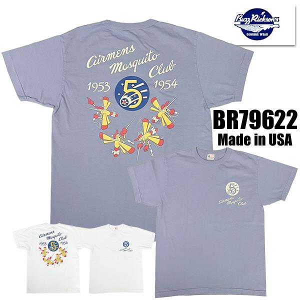 バズリクソンズ BUZZ RICKSONS Tシャツ BR79622 AIR MENS コットン 半...