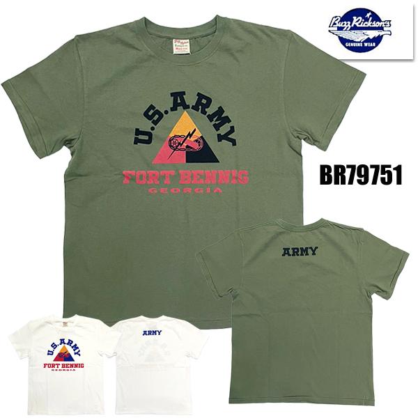 バズリクソンズ BUZZ RICKSONS Tシャツ BR79751 U.S. ARMY FORT ...
