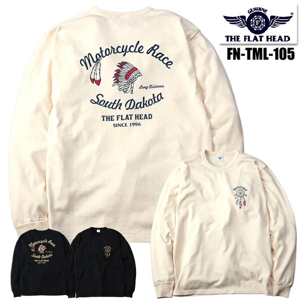 フラットヘッド THE FLAT HEAD  ロンT FN-TML-105「SOUTH DAKOTA...