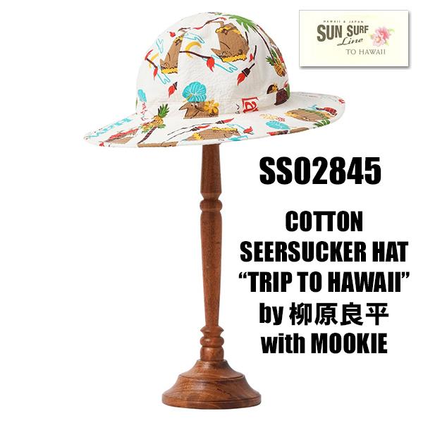 サンサーフ SUN SURF ハット SS02845 COTTON SEERSUCKER HAT T...