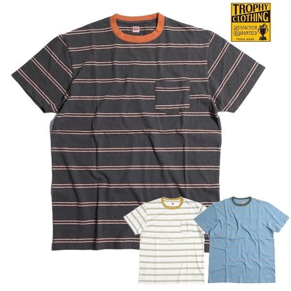 トロフィークロージング TROPHY CLOTHING Tシャツ TR24SS-209 マルチボーダ...