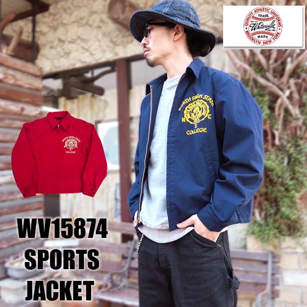 ホワイツビル WHITESVILLE ジャケット WV15874 COTTON POPLIN SPO...
