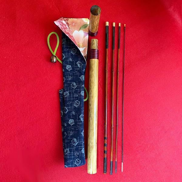 手作り竿 たなご竿 4本並繋ぎ c-0018