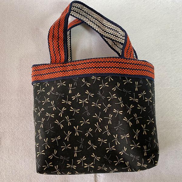 タナゴ用合切袋　内ポケット有り (和柄 勝ち虫柄)