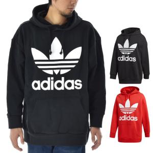 アディダス オリジナルス パーカー メンズ adidas originals ロゴ トレフォイル オーバーサイズ フーディー ブランド TREFOIL OVERSIZED HOODIE CW1246 DH5769