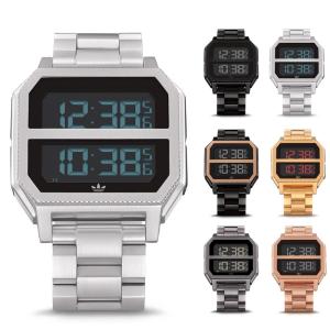 アディダス オリジナルス adidas originals 腕時計 アーカイブ ARCHIVE MR2 時計 ウォッチ メンズ レディース ステンレス メタル 5気圧防水 国内正規 Z21｜raiders