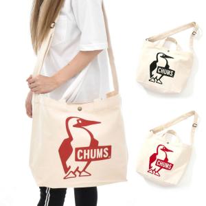 チャムス CHUMS バッグ ショルダーバッグ メンズ レディース ボディーバッグ キャンバストート A4 大容量 大きい Booby Canvas Shoulder CH60-3494 CH60-2557｜raiders