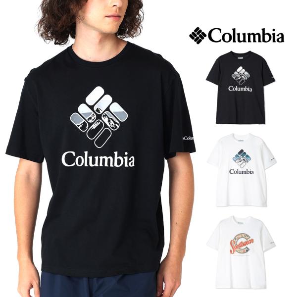 コロンビア Columbia Tシャツ M ラピッドリッジグラフィック 半袖Tシャツ M Rapid...