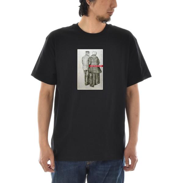 【半袖 アートTシャツ】ゴッホ Tシャツ MAN AND WOMAN SEEN FROM THE B...