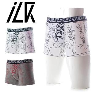ILK イルク M_11003 ロングタイプ ボクサーパンツ下着 男性用下着