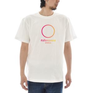 コロナ Tシャツ おもしろ パロディ アフターコロナ ストリーズ 半袖 ティーシャツ メンズ レディース コロナウィルス ブランド 大きいサイズ 白 ホワイト｜raiders