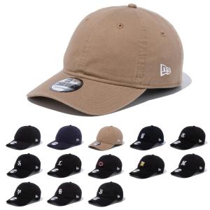 ニューエラ NEW ERA キャップ 帽子 9THIRTY 930 ウォッシュド コットン 無字 NPB 日本プロ野球 6パネル ローキャップ カーブドバイザー｜レイダース