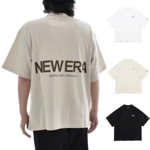 ニューエラ new era NEWERA Tシャツ 半袖 オーバーサイズド コットン Tシャツ ザ オリジン SS OS CT TEE THE ORIGIN 14121850 14121851 14121853 メンズ｜raiders