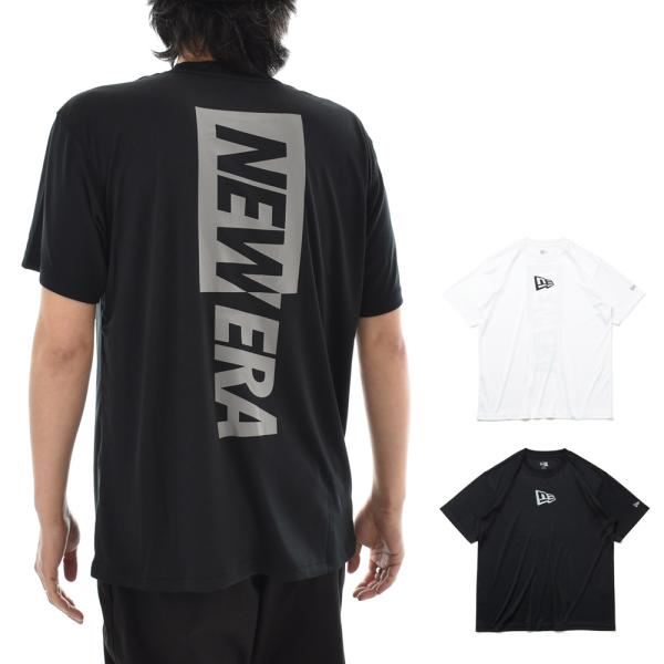 ニューエラ new era NEWERA Tシャツ 半袖 ラッシュ Tシャツ リアバーチカルロゴ 1...