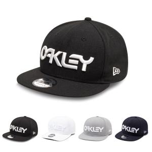 オークリー OAKLEY キャップ 帽子 ニューエラ NEWERA マーク 2 ノベルティー スナップバック キャップ 9FIFTY ロゴ メンズ 黒 MARK 2 NOVELTY SNAP BACK 911784｜raiders