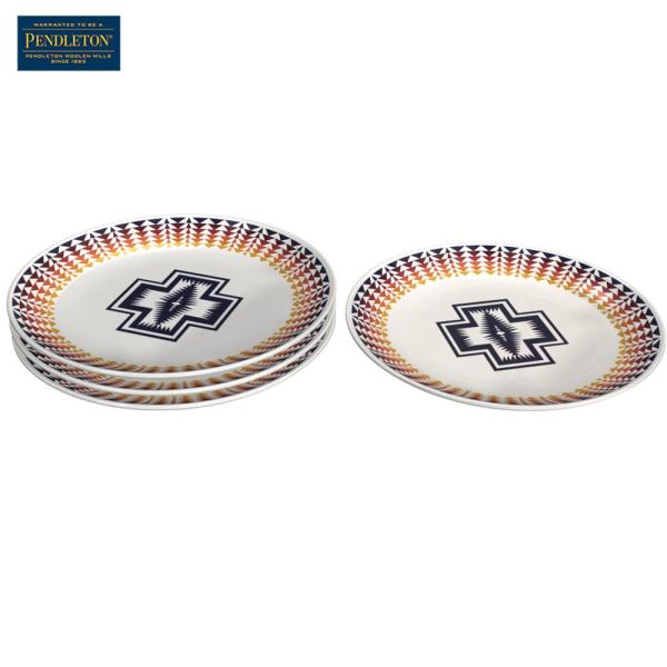 ペンドルトン PENDLETON ストーンウェア ハーディング プレートセット プレート4枚セット ...