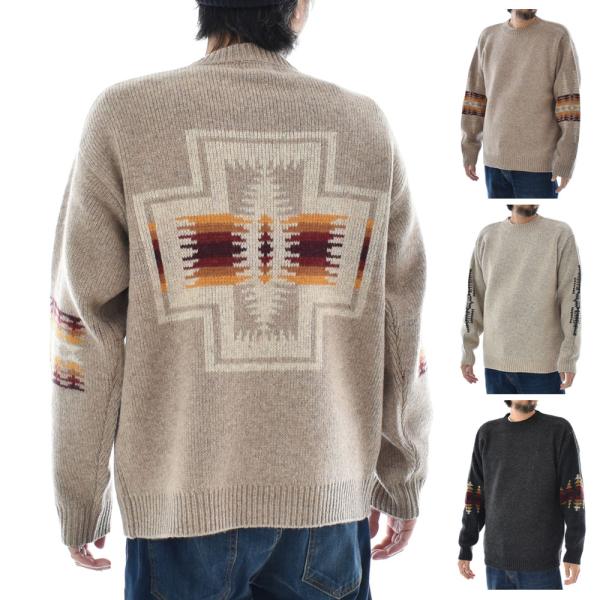 ペンドルトン PENDLETON ニット セーター クルーネック プルオーバー 4575-8004 ...