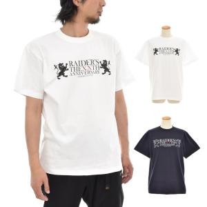 記念 限定 Tシャツ レイダース 20周年記念 ロゴ Tシャツ メンズ レディース 大きいサイズ ティーシャツ ホワイト ネイビー 白 S M L XL XXL 3L 4L ブランド｜raiders