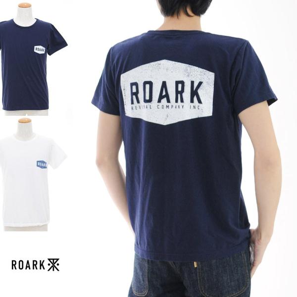 ロアーク リバイバル ROARK REVIVAL PLAQUE Tシャツ RTJ207 メンズ