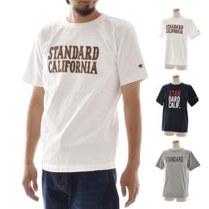 スタンダードカリフォルニア STANDARD CALIFORNIA チャンピオン CHANMPION コラボ メンズ Tシャツ SD T ティーシャツ TEE コラボ ブランド スタカリ TSOCC080｜raiders