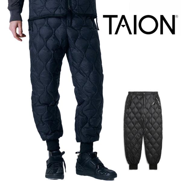 タイオン TAION ミリタリー ダウンパンツ-ソフトシェル TAION-131LSML-1 メンズ...