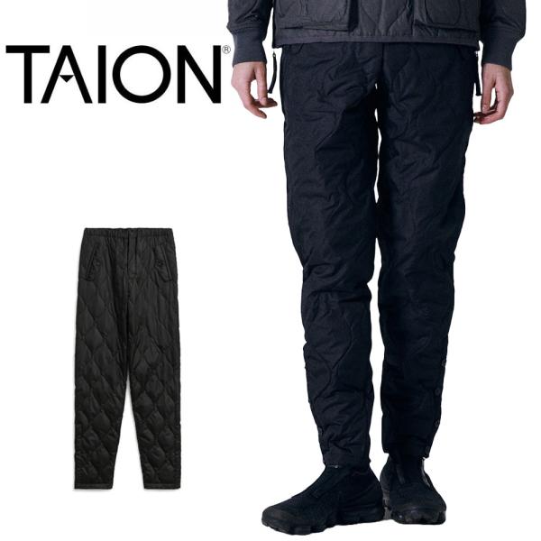 タイオン TAION ミリタリー ボタンスリット ダウンパンツ TAION-133BML-1 メンズ...