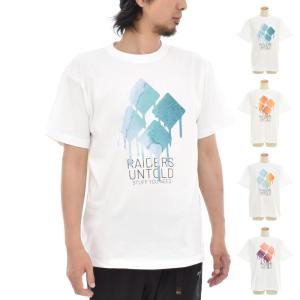 記念 限定 Tシャツ UNTOLD アントールド×レイダース 20周年記念 Tシャツ コラボ メンズ レディース 大きいサイズ ティーシャツ ホワイト 白 S M L XL ブランド