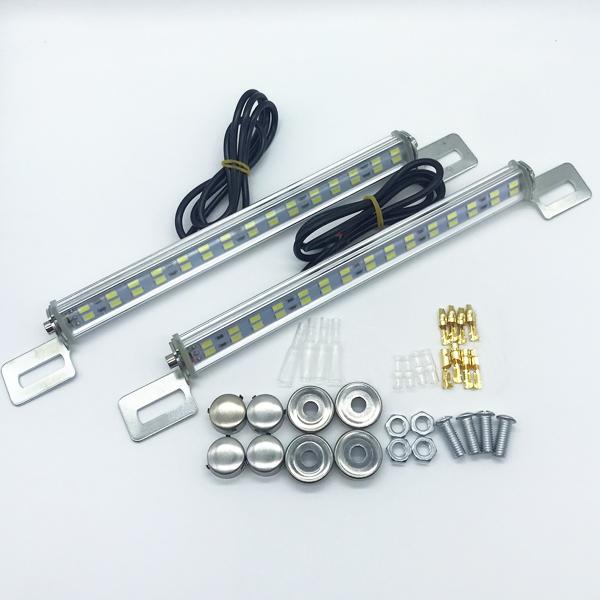 ナンバー灯 ホワイト バックランプ補助灯 ２本組 汎用品