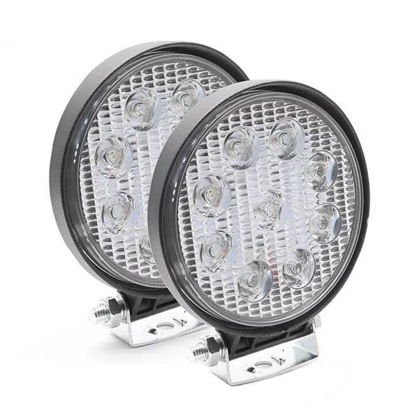 三菱ふそう ファイター ワークライト バックランプ 作業灯 LED 9連 広角 汎用品 24v対応