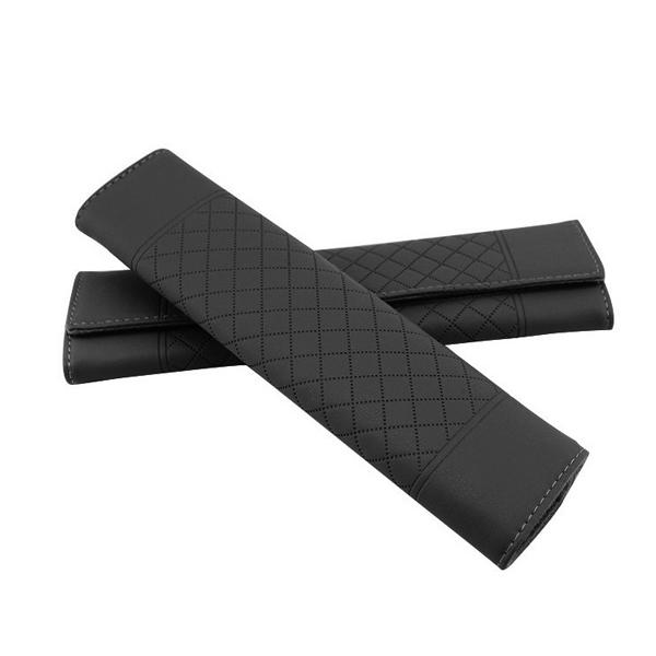 ヴォクシー ZWR/ZRR80系 シートベルト カバー レザーパッド 高級レザー調カバー