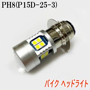 ホンダ FTR250 MD17  ヘッドライト LED PH8 ホワイト
