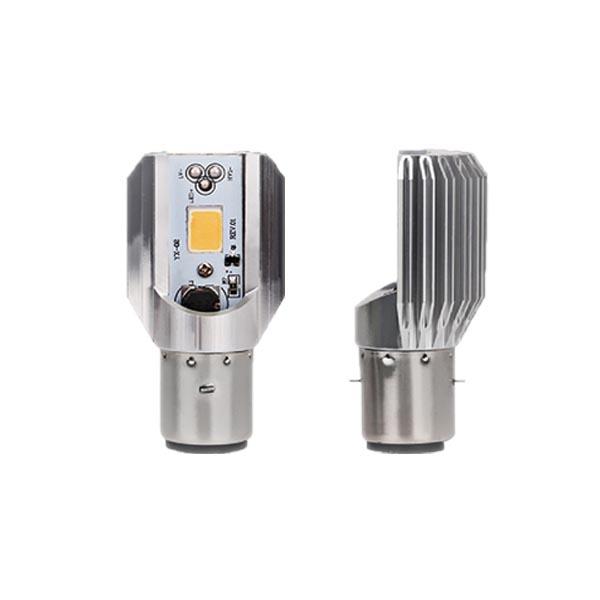50ET2C(キャブ) バイク H6/H4bs LED ヘッドライトバルブ Hi/Lo 切替 汎用品