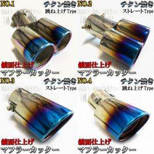 ホンダ フィットシャトル GG7・8/GP2 汎用品 マフラーカッター