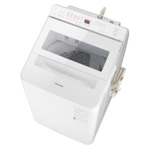 &lt;家財/タテ型&gt; パナソニック 全自動洗濯機 NA-FA8K1-W ホワイト 洗濯・脱水8kg