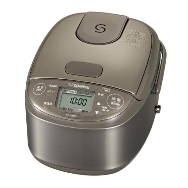 象印 小容量IH炊飯ジャー 3合炊き 極め炊き NP-GM05-XT ステンレスブラウン