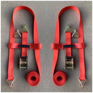 2本セット積載車対応 タイヤ固縛対応ラッシングベルト