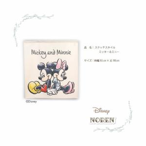 ディズニーのれん 幅85cm×丈90cm ミッ...の詳細画像1